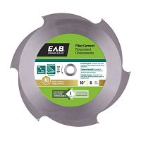10&quot; x 6 Teeth Fiber Cement  Industrial Saw Blade Recyclable Exchangeable
